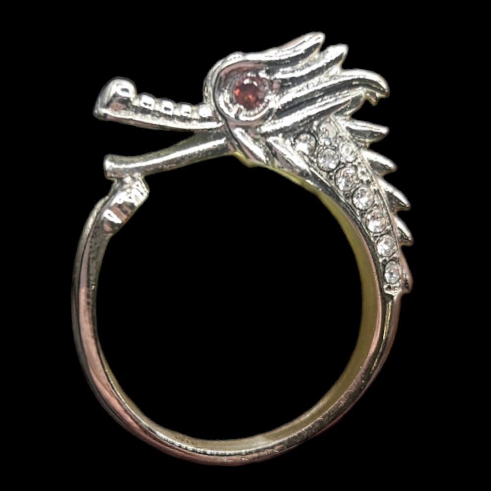 Garnet Dragon Ring